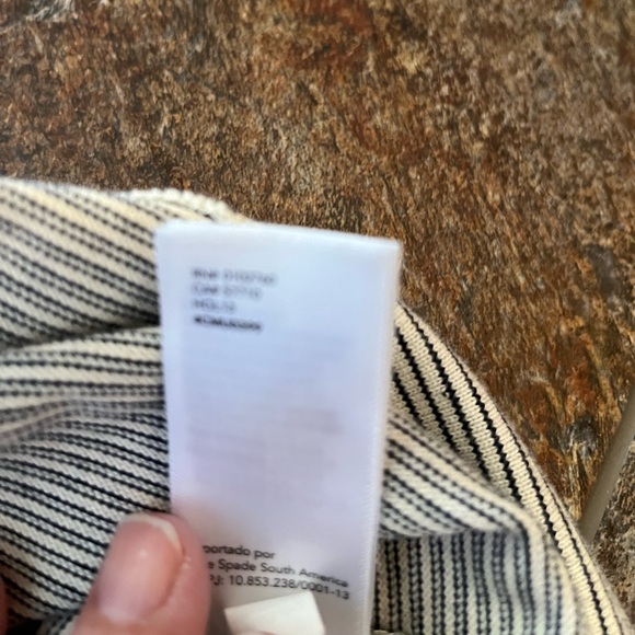 New Kate Spade Saturday contemporary striped mini bodycon dress. Size small. - Picture 11 of 13